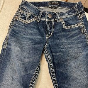 Silver BC Jeans(Suki). Woman’s Size 24W/33L